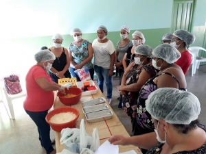 Foto: Mulheres do Assentamento Juncal recebem orientações no combate a violência contra a mulher, 2019 - André Almeida/Assessoria de Imprensa  