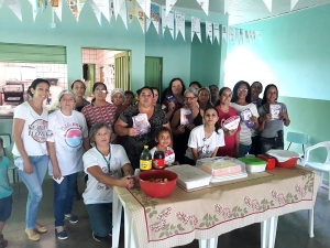 Foto: Mulheres do Assentamento Juncal recebem orientações no combate a violência contra a mulher, 2019 - André Almeida/Assessoria de Imprensa  